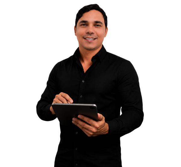 Randson com Tablet